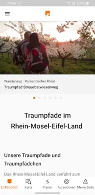 Traumpfade android App screenshot 5